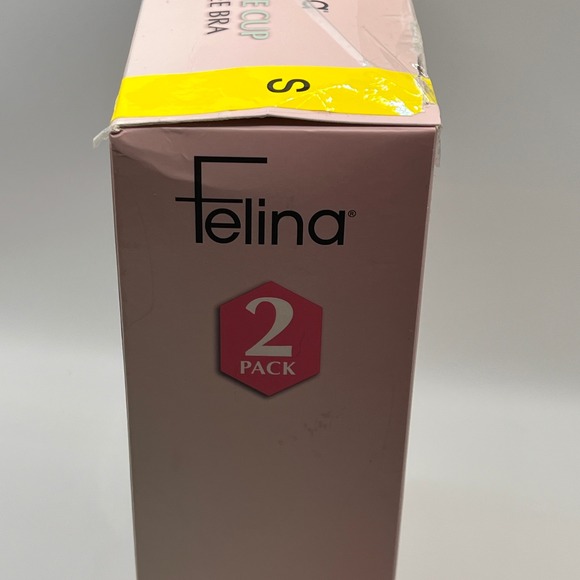 Felina Adaptive Cup Wire Free Bra 2 Pack Nude Size Small - Picture 7 of 8